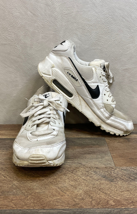 Nike Air Max 90 White Black Women's Sneakers Size 9