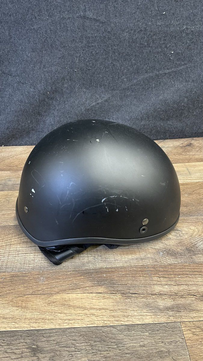 Black DOT Helmet - Size Large