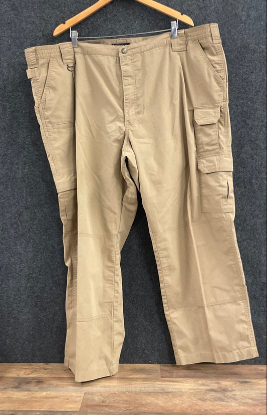 5.11 Tactical Men's Taclite Pro Ripstop Cargo Utility Pants Khaki Sz 50