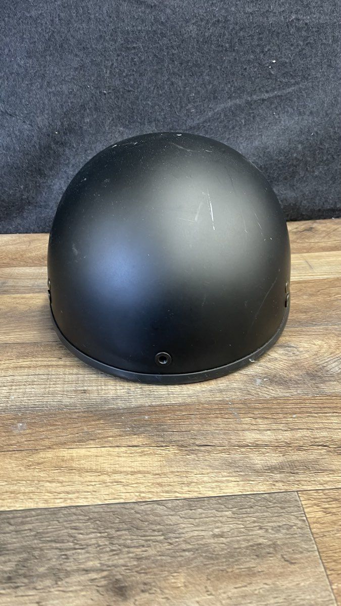 Black DOT Helmet - Size Large
