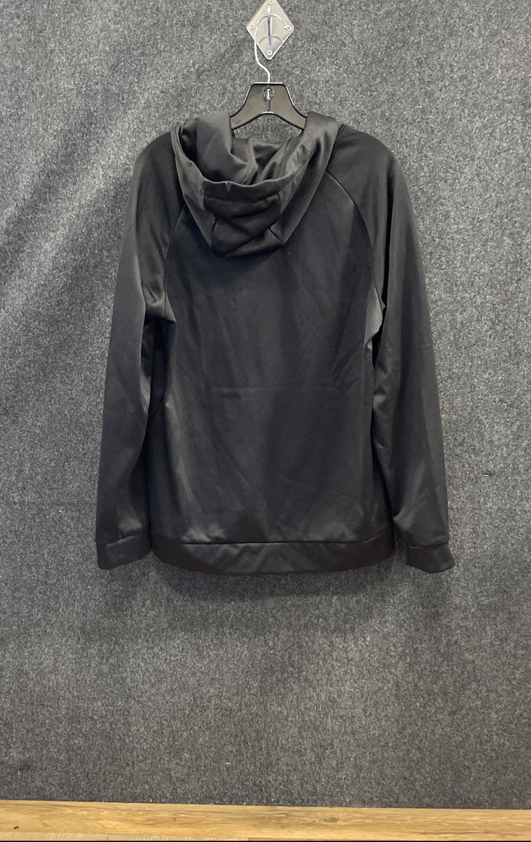 Nike Men's Black Dri-Fit Pullover Hoodie Swoosh Graphic Sz S