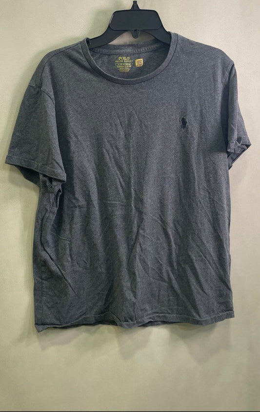 Polo Ralph Lauren Men's Gray Custom Slim Fit Pony Logo T-Shirt XL
