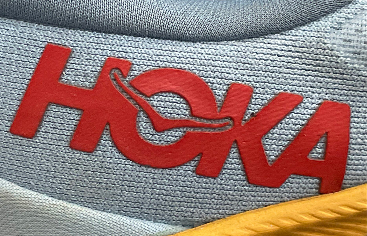 Hoka Arahi 6 Blue Yellow Orange Running Shoes Size 10D