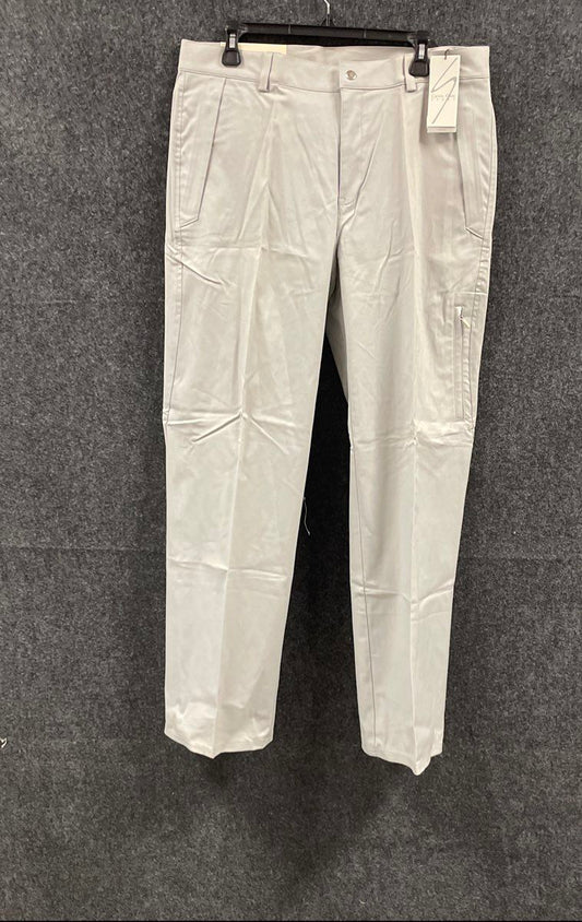 NWT Vintage Y2K Calvin Klein Sport Men's Gray Stretch Cargo Pants Sz 34W