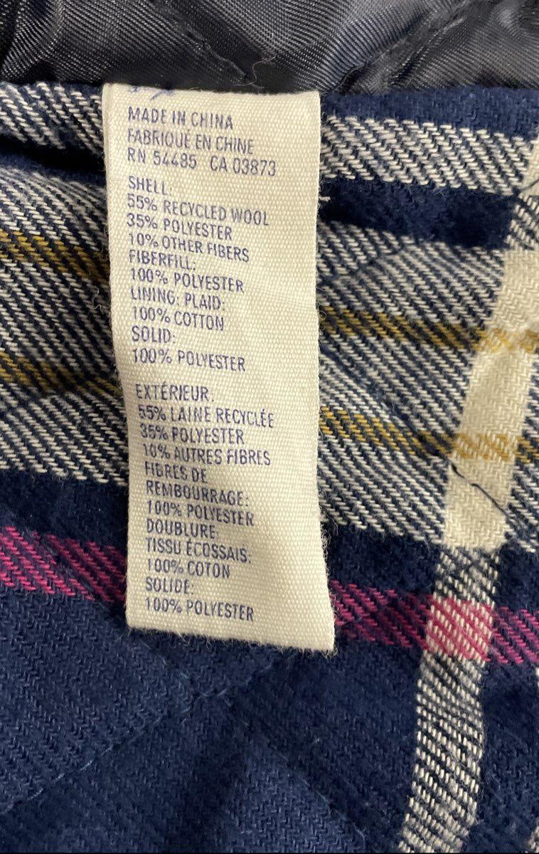American Eagle Outfitters Women's Grey Double Breasted Wool Peacoat Size S