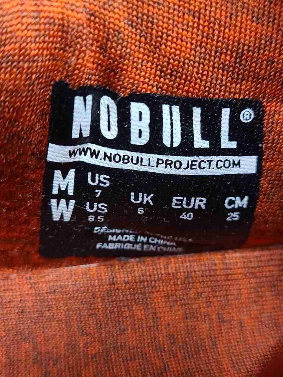 NOBULL SuperFabric Red Crossfit Training Shoes Women's 8.5 Men's 7