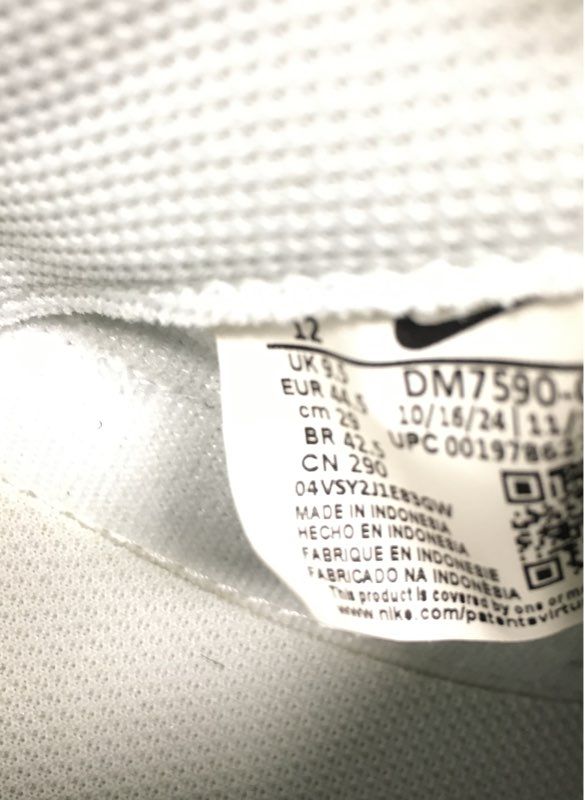 Nike Blazer Low Platform Pure Platinum White Women's Sneakers Size 12