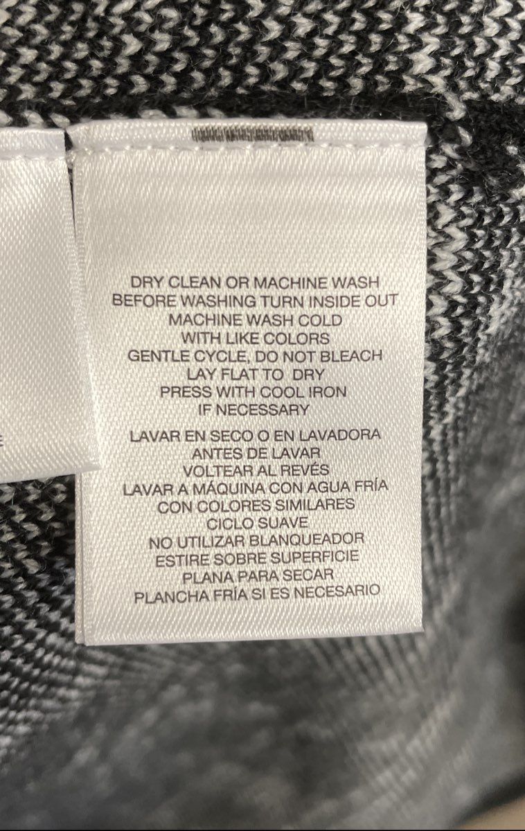 Anne Klein Women's Black Hooded Cardigan Jacket NWT Windowpane Knit Size XL