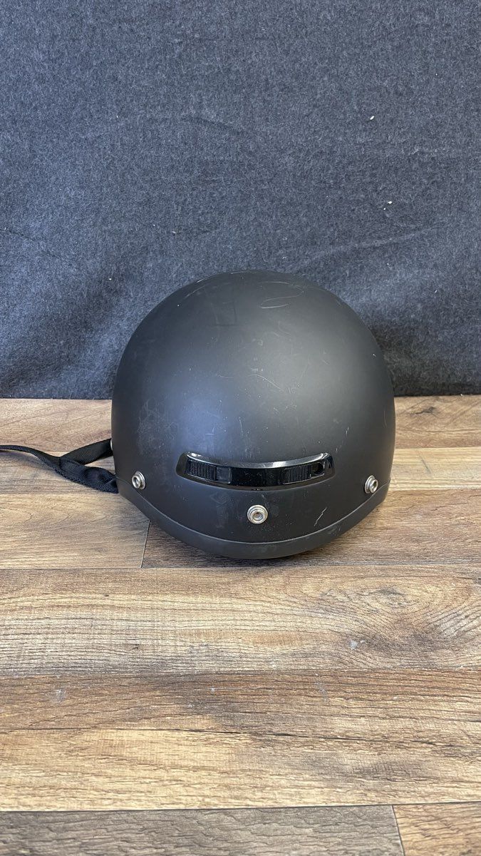Black DOT Helmet - Size Large