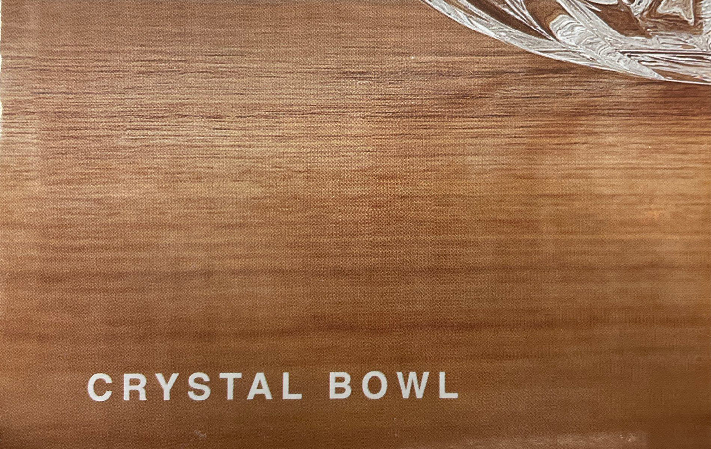 Dublin Crystal Five Section Lazy Susan & Dublin Crystal Bowl