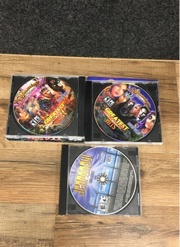 Mahjongg Jeopardy! Amazing Adventures PC CD-ROM 11 Game Lot Casual Puzzle