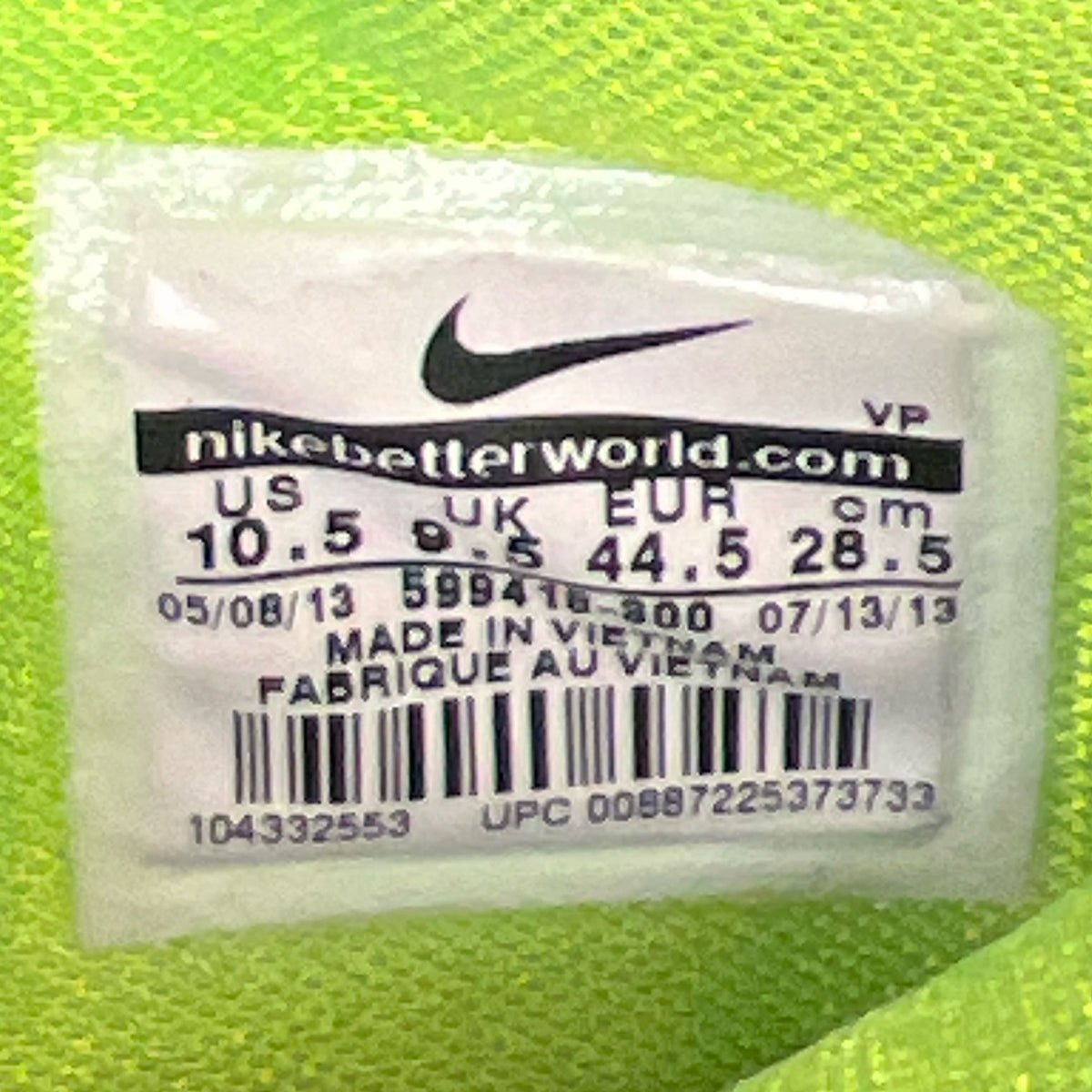 Nike Air Max Stutter Step Green White Basketball Shoes Size 10.5