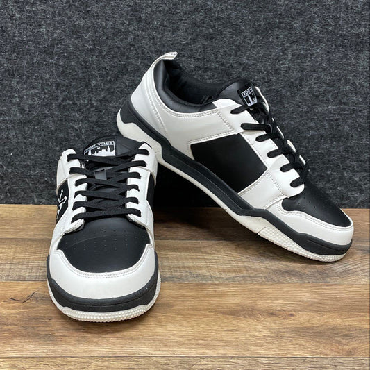 Zoo York Hundred Black White Low Top Skate Sneakers Men's Size 10