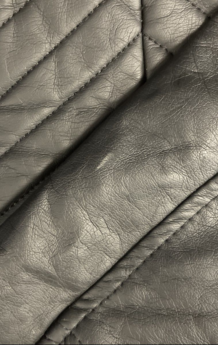 YMI Collection Women's Moto Jacket Black NWT Faux Fur Quilted Faux Leather Sz L