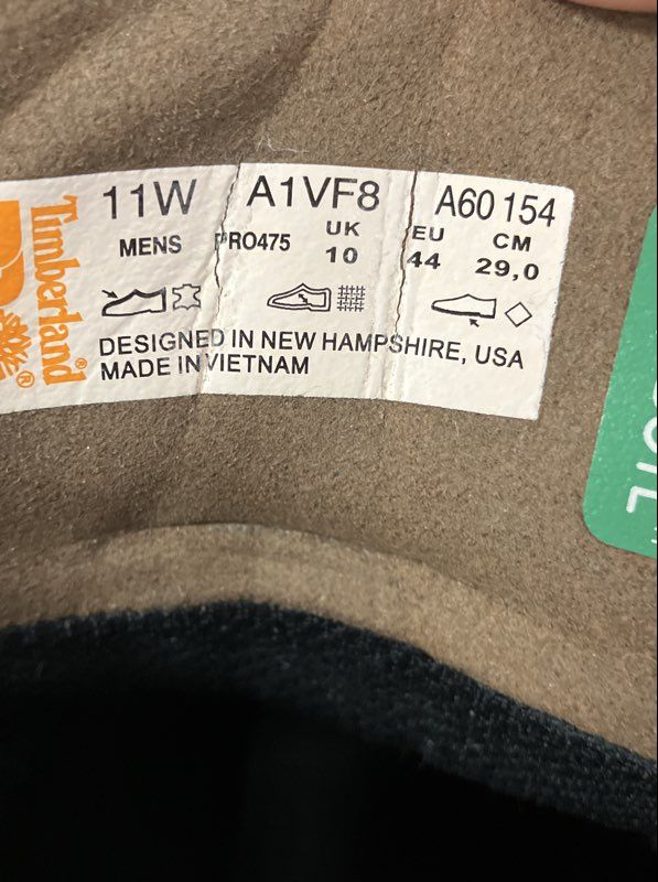 Timberland Pro Resistor 6" Composite Safety Toe Waterproof Work Boot Men's 11W