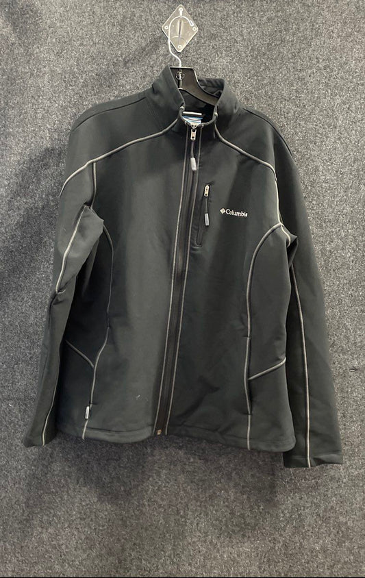 Columbia Women's Kruser Ridge II Black Softshell Jacket Full Zip Fleece XL