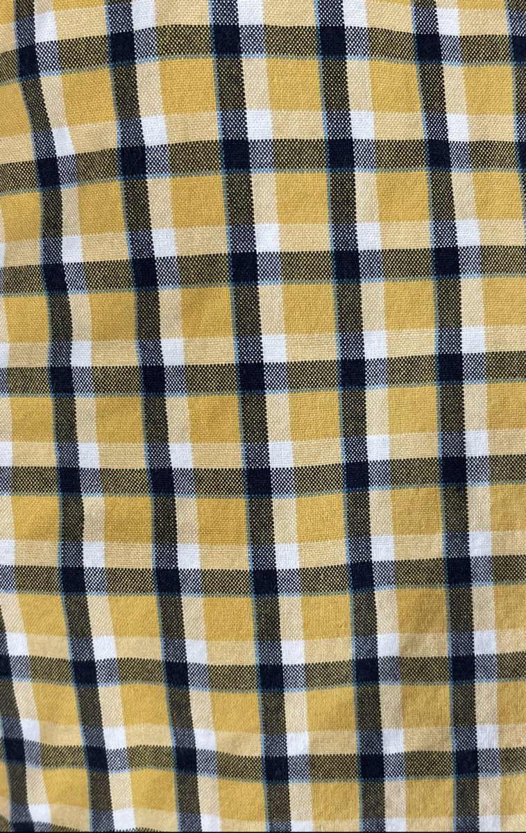 Carhartt Men's Yellow Plaid Long Sleeve Cotton Flannel Button Down Shirt Sz XL