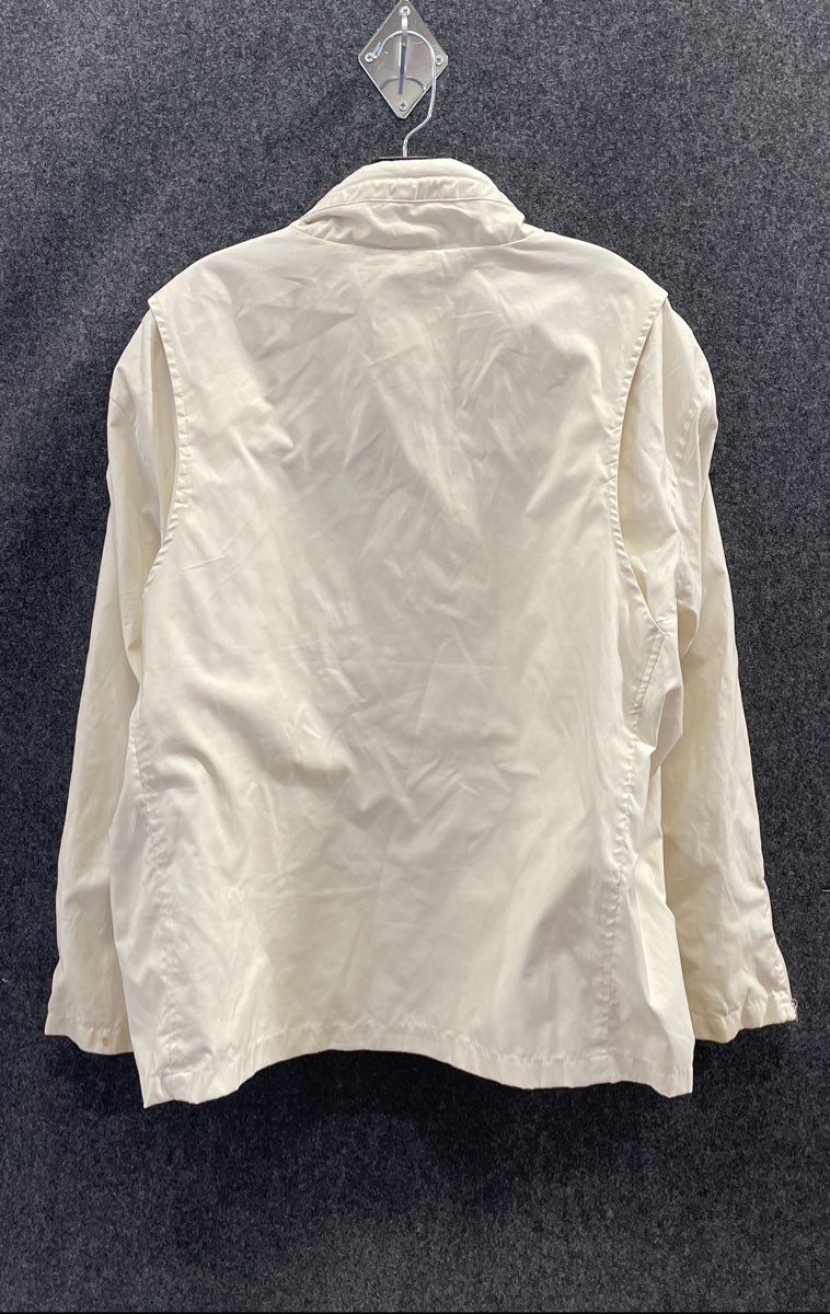 Vintage Antigua New York Mets MLB Women's Full Zip Jacket Cream Sz XL