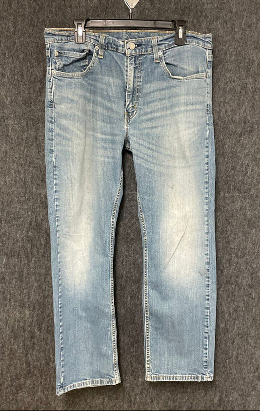Levi's Men's 559 Relaxed Straight Light Wash Blue Denim Jeans Sz 36x30