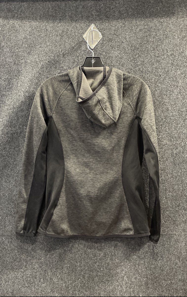 The North Face Women's Gray Canyonlands Full Zip Hooded Fleece Jacket Sz M