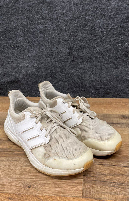 Adidas RapidaSport Bounce White Kids Running Sneakers HP6129 Size 5