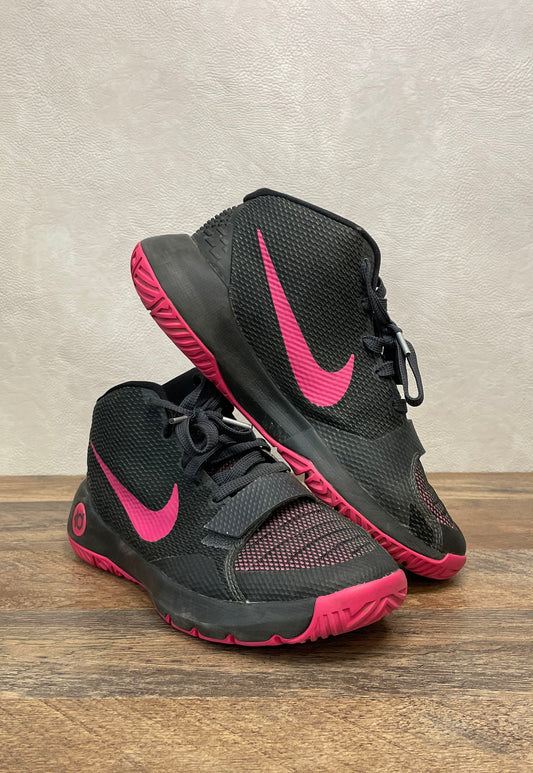 Nike KD Trey 5 III Black Pink Basketball Shoes Size 7Y