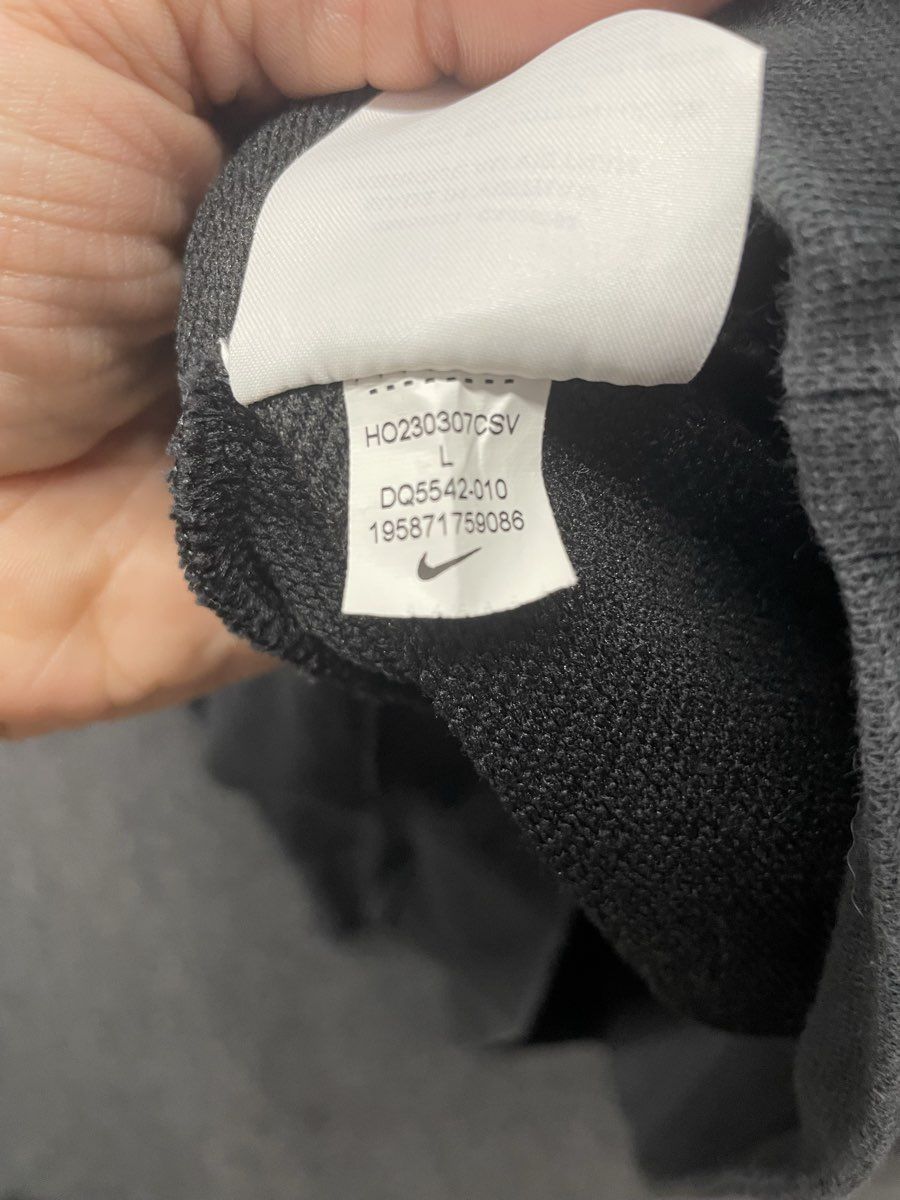 Nike Women's Phoenix Fleece Oversized Crewneck Sweatshirt Black Sz L