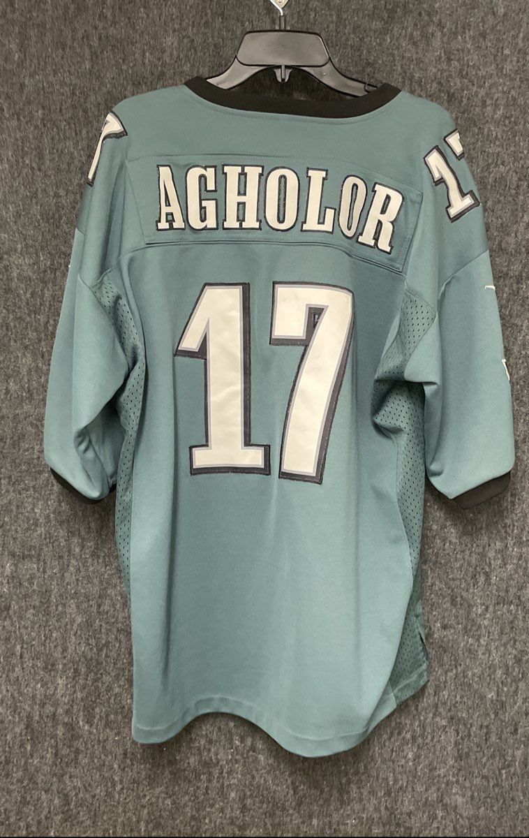 Nike Men's NFL Philadelphia Eagles Nelson Agholor #17 Game Jersey Green Sz XL