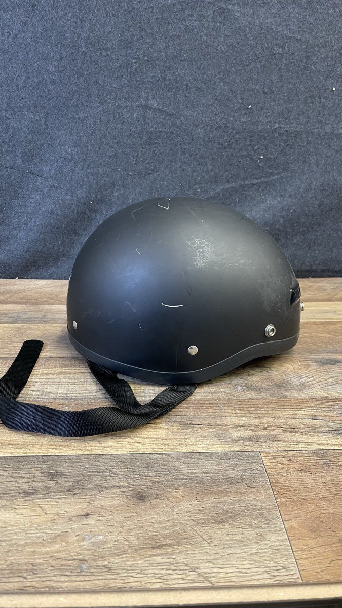 Black DOT Helmet - Size Large