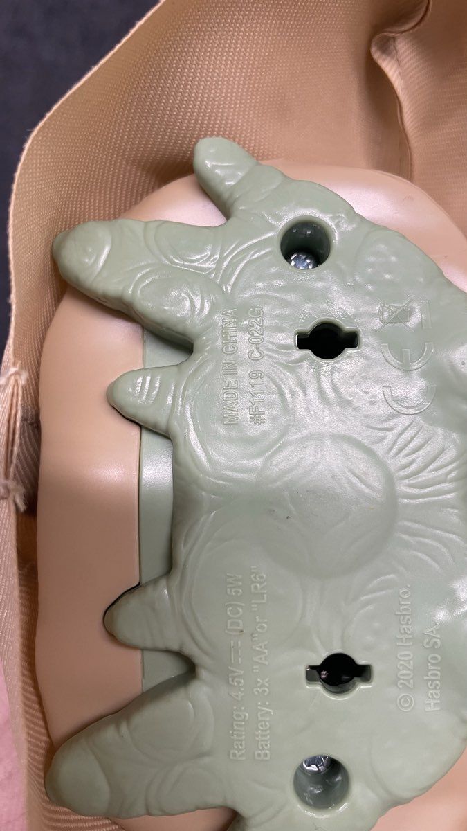 Star Wars The Mandalorian Grogu The Child Animatronic Hasbro 2020 Tested Works