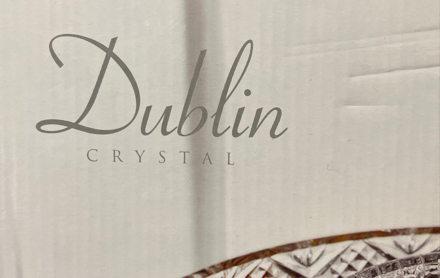 Dublin Crystal Five Section Lazy Susan & Dublin Crystal Bowl
