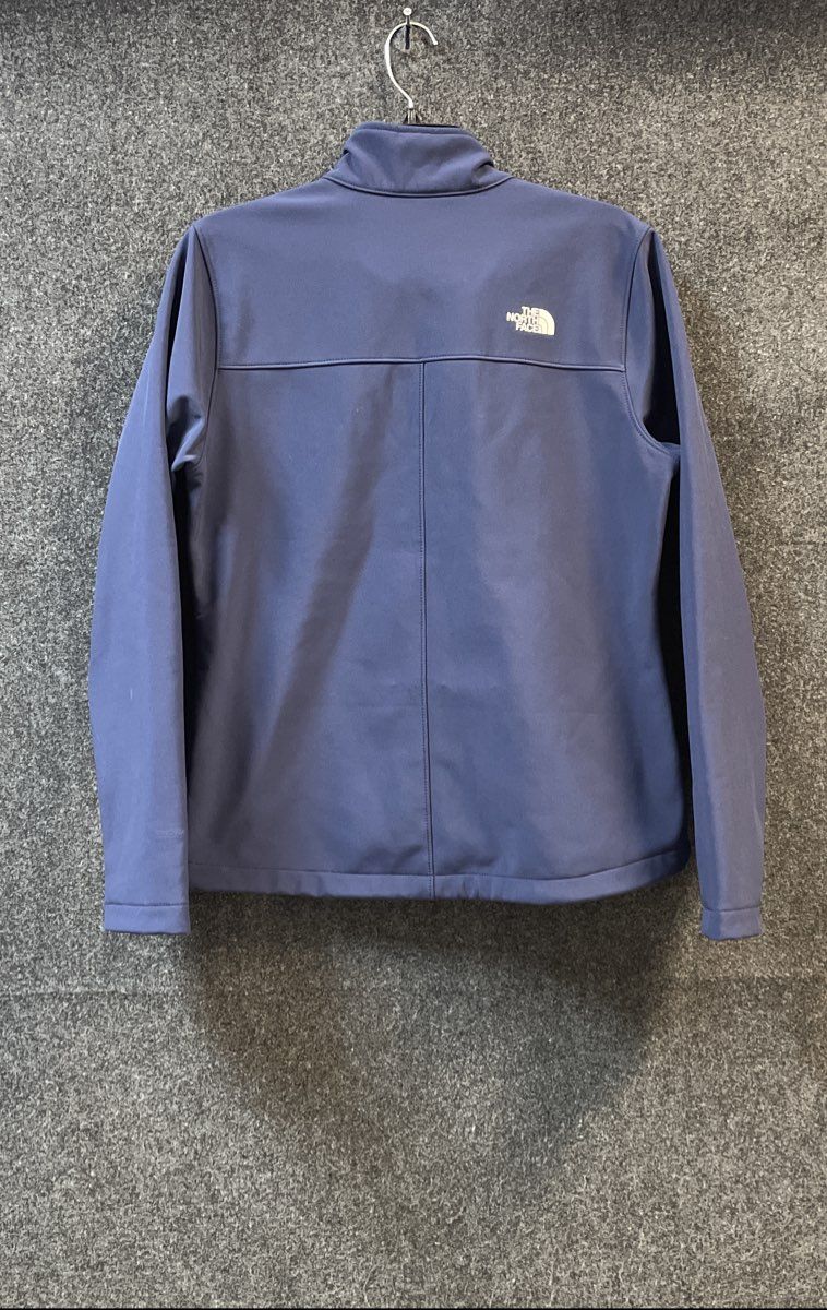 The North Face Women's Apex Bionic Softshell Navy Blue Full Zip Jacket Sz M