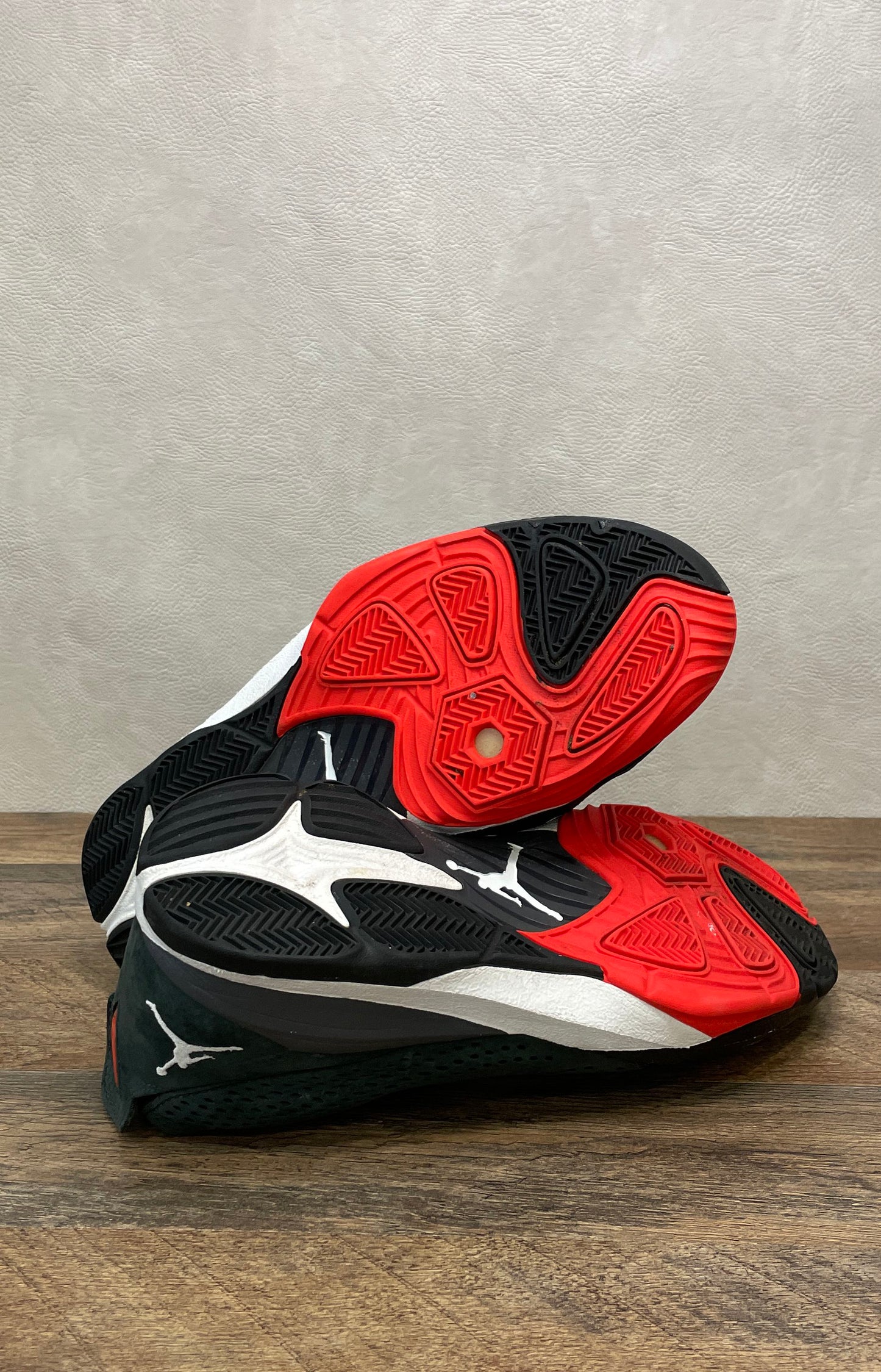 Jordan Flight Remix Black Gym Red Basketball Shoes Men's Size 12