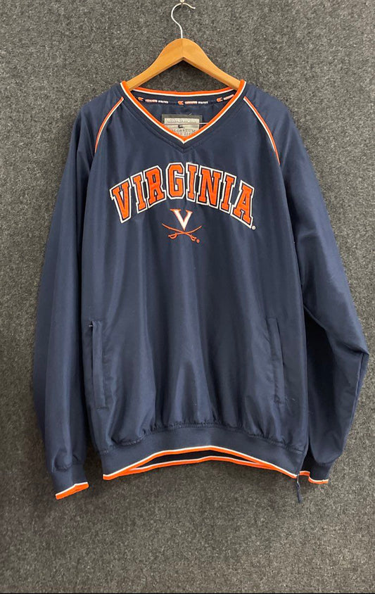 Colosseum Athletics Men's UVA Virginia Cavaliers Pullover Navy Sz XL
