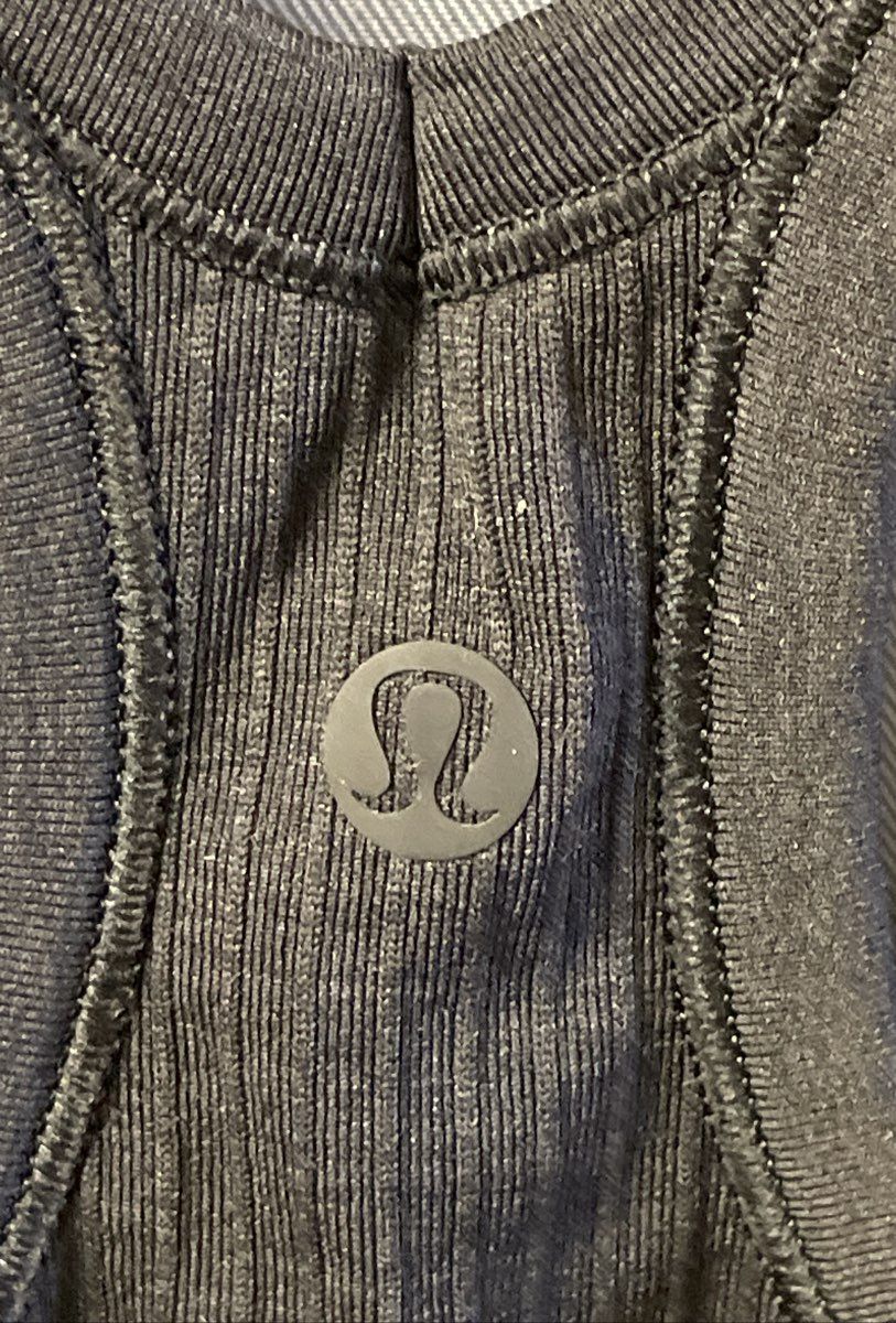 Women's Lululemon Black Athletic Tank Top Size S