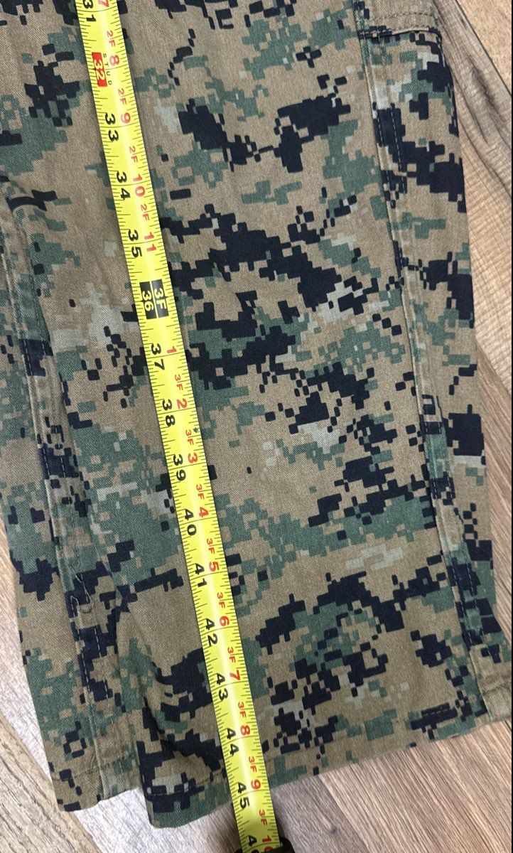 USMC Men's Woodland MARPAT MCCUU Combat Trousers Digital Camo Sz Small Short