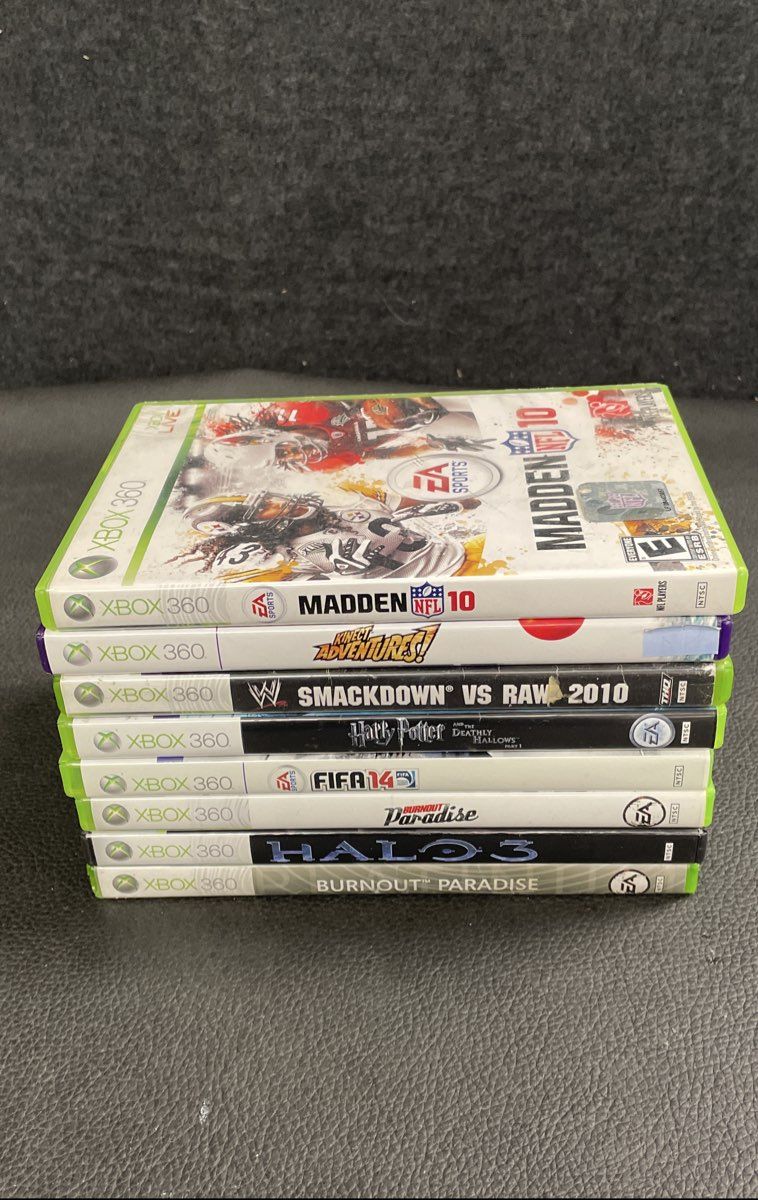 Lot of 8 Assorted Xbox 360 Games *Tested*
