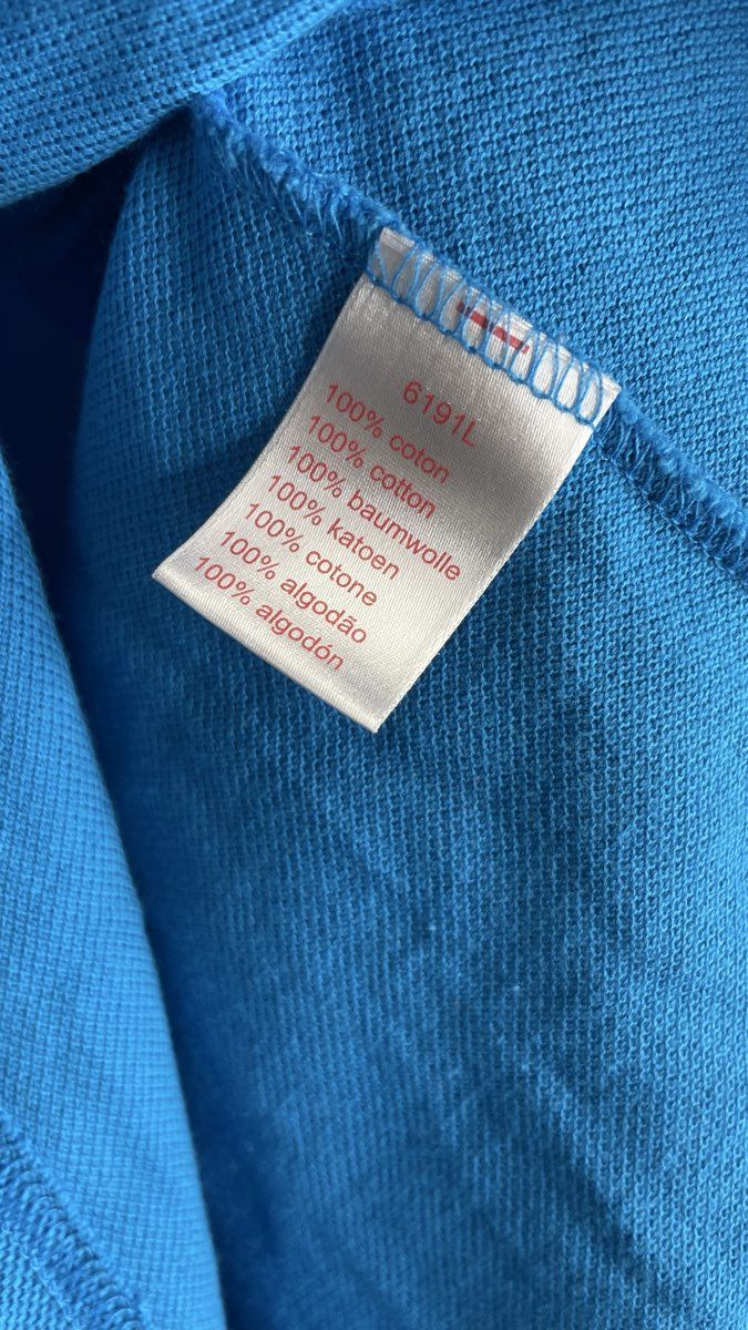 Lacoste Men's Light Blue Short Sleeve Cotton Pique Polo Shirt Sz 4 M