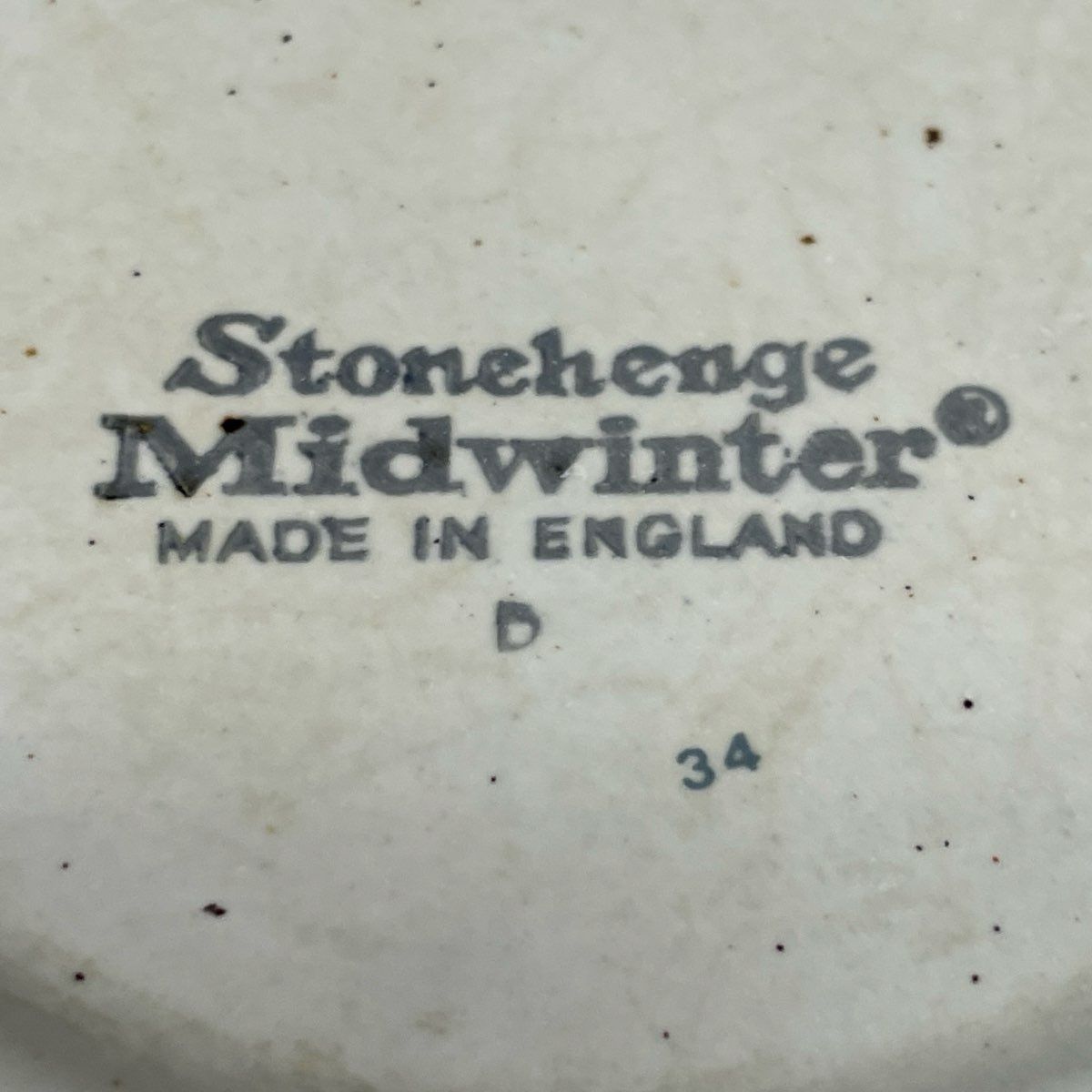 Vintage Midwinter Stonehenge Nasturtium Soup Cereal Bowl 6.5" England