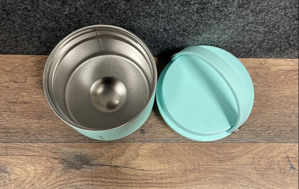 Hydrapeak 18 Oz. Light Blue Stainless Steel Food Jar