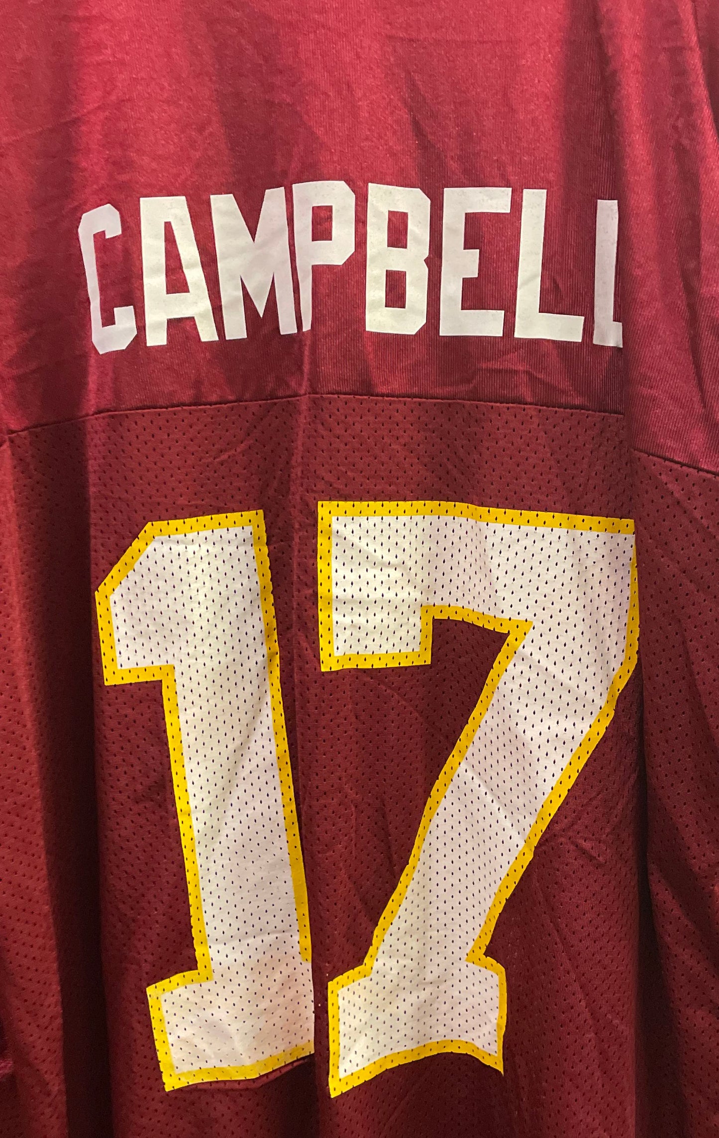 Reebok Washington Redskins Jason Campbell #17 NFL Jersey Burgundy Sz 2XL