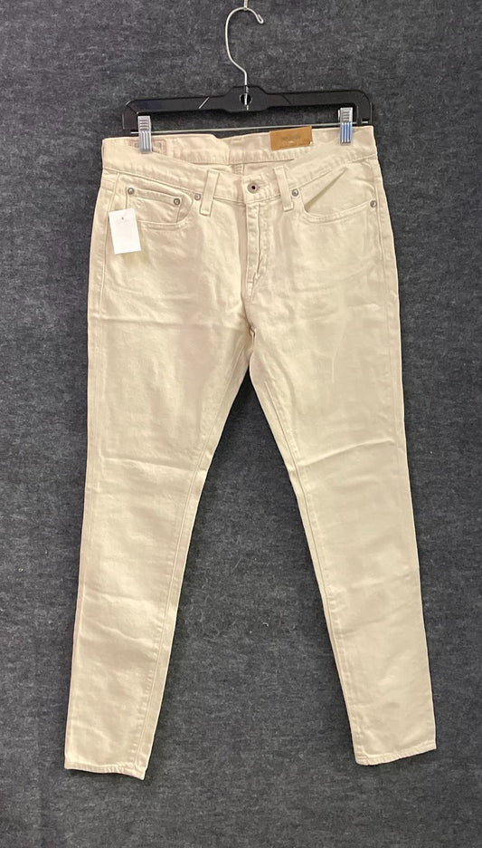 Polo Ralph Lauren Women's Tomkins Skinny Jeans Cream NWT Sz 28