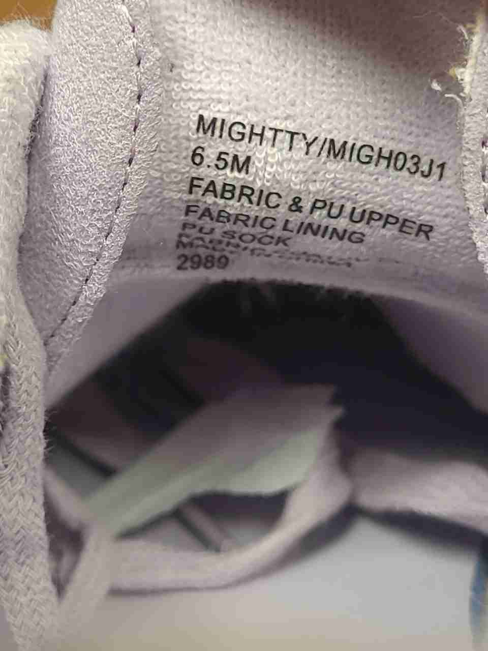 Madden Girl Mightty Lavender Gum Platform Lifestyle Sneakers Women's Size 6.5