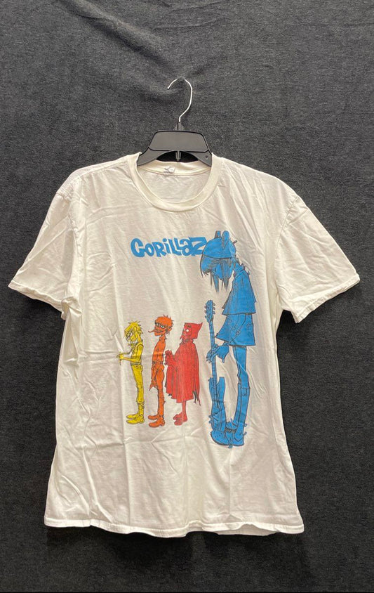 Gorillaz Band Character Graphic T-Shirt Modern Sz XL