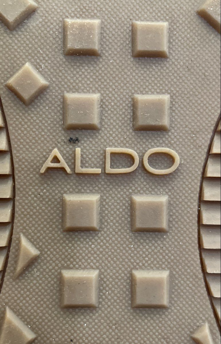Aldo Women's Brown Suede Champagne Metallic Side Zip High Top Sneakers Size 8