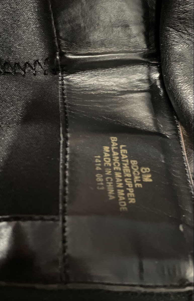 Bandolino Bogle Black Brown Two Tone Riding Boots Calf High Size 8 M