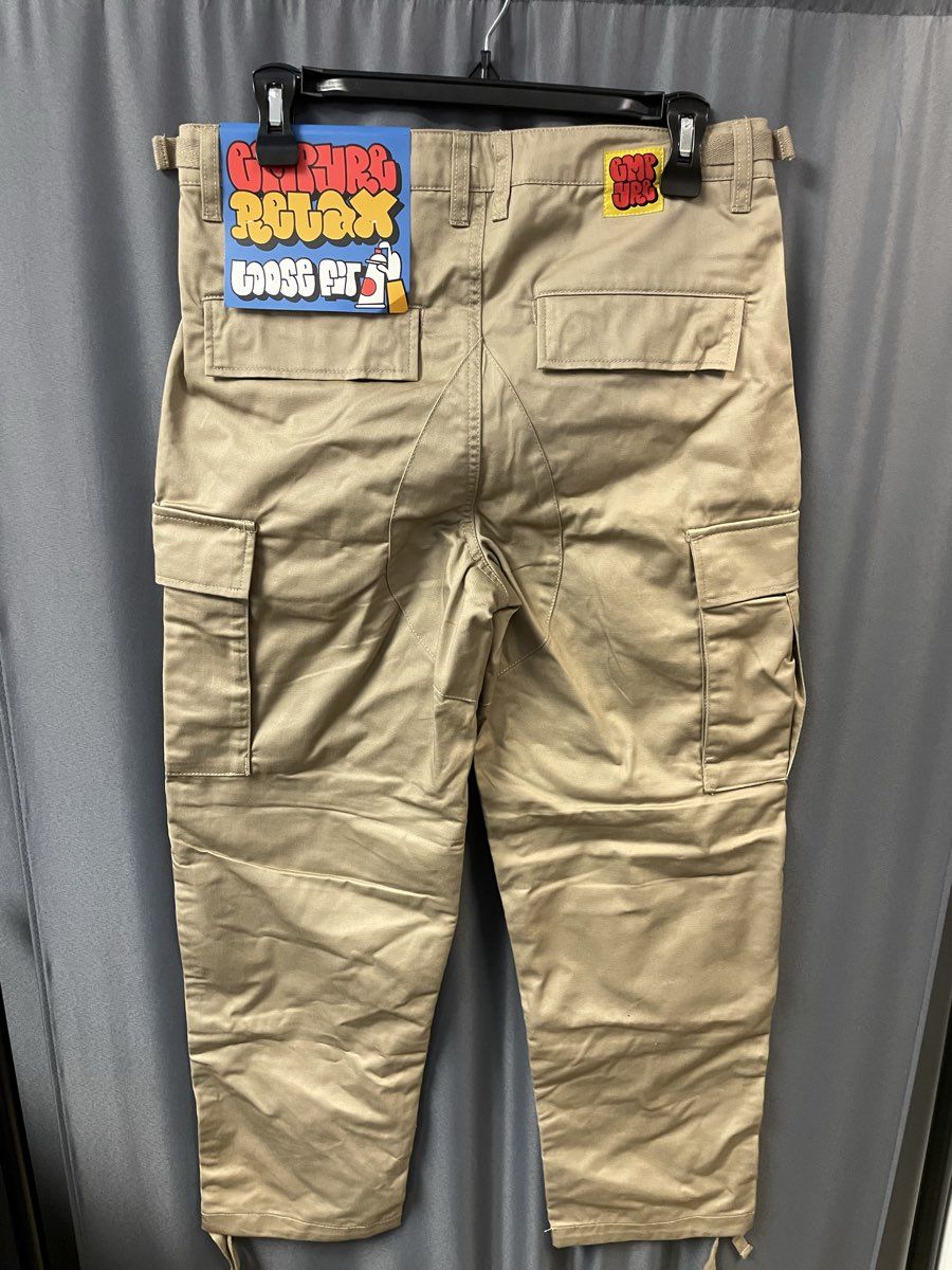Empyre Men's Loose Fit Khaki Relaxed Cargo Skate Pants NWT Sz 28