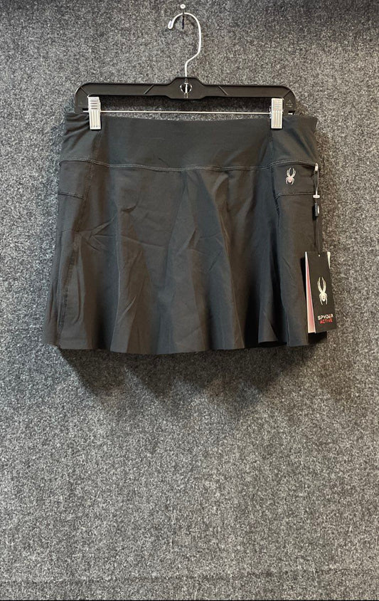 Spyder Active Women's Black Athletic Performance Skort Sz M NWT