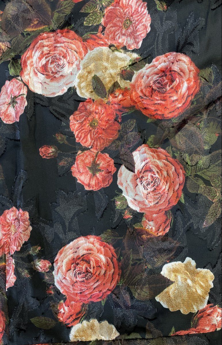Grace Karin Women's Textured Floral One Shoulder Rose Detail Dress Sz 16 NWT