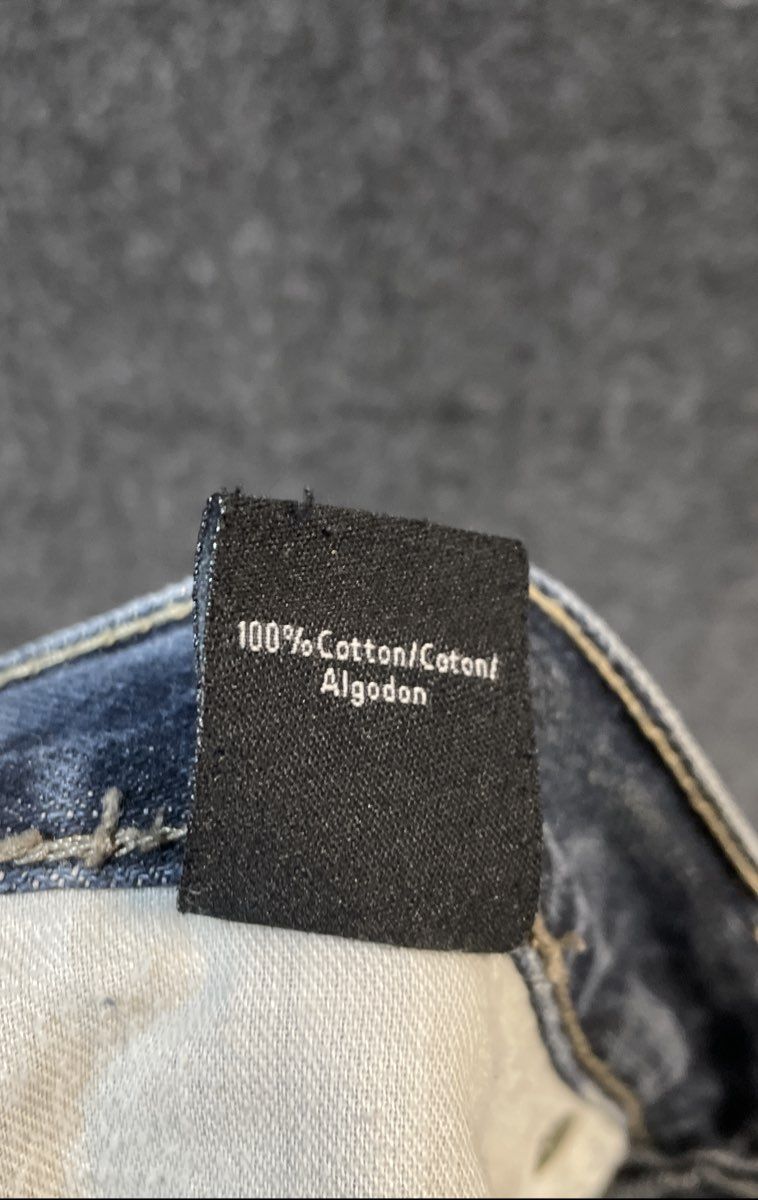 Calvin Klein Jeans Men's Blue Straight Leg 100% Cotton Faded Denim Sz 36